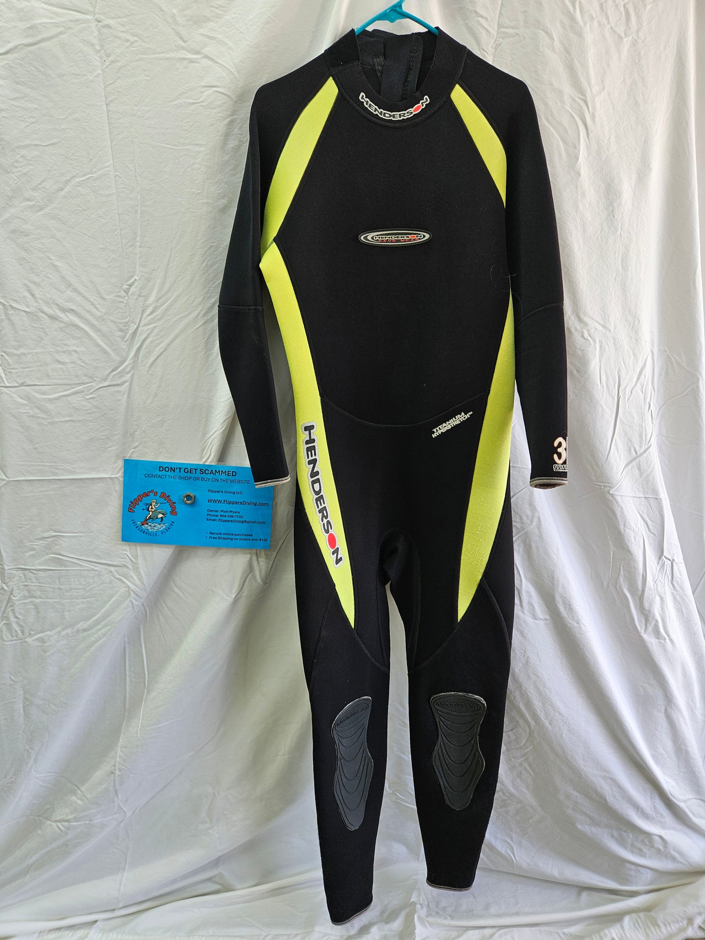 Henderson 3mm Wetsuit (LARGE)