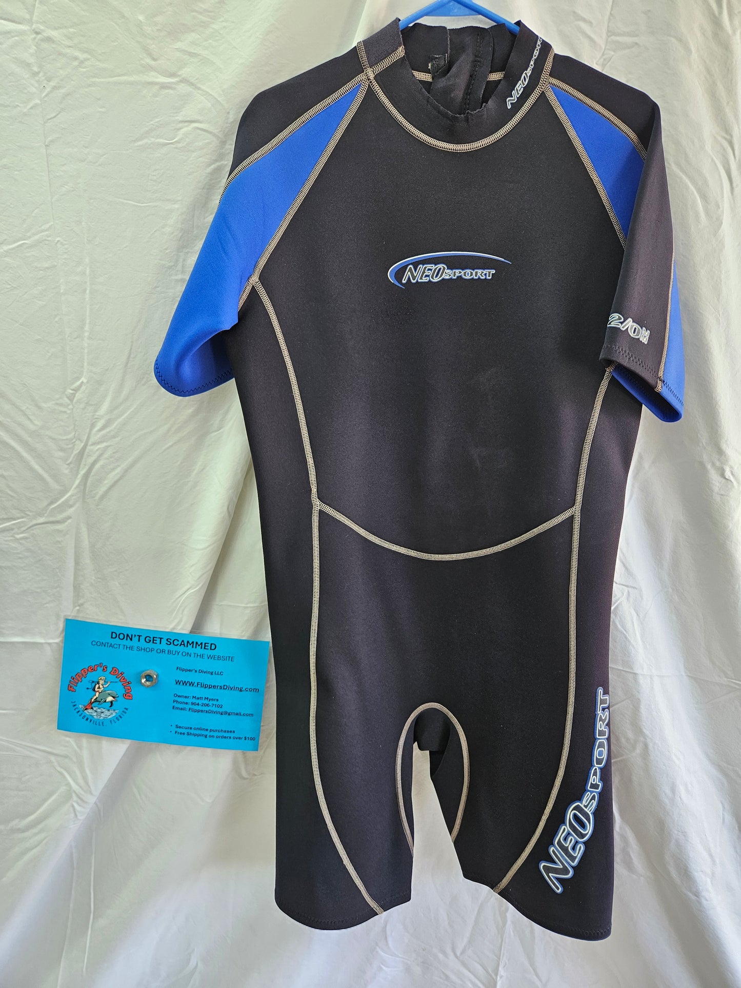 Neosport 2mm Shorty Wetsuit (XL)