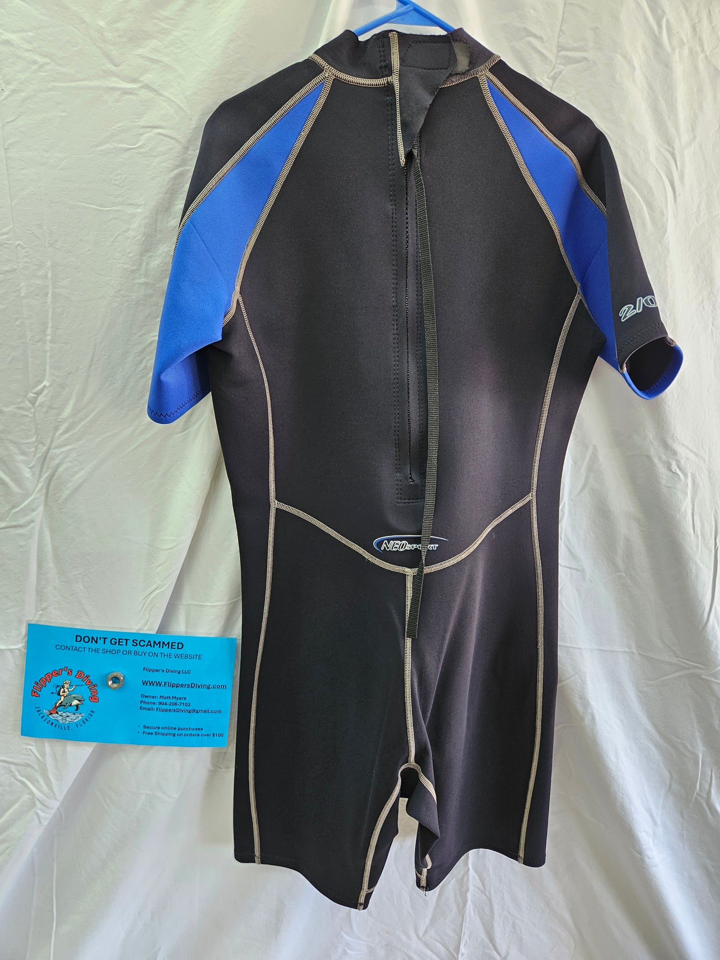 Neosport 2mm Shorty Wetsuit (XL)