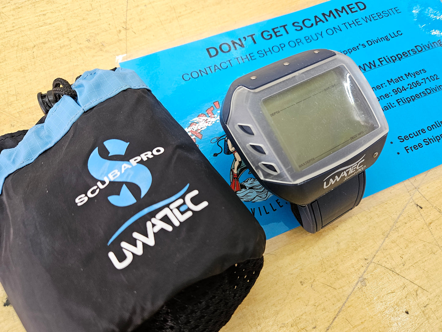 Scubapro Uwatec Smart Pro Dive Computer *NOT WORKING*