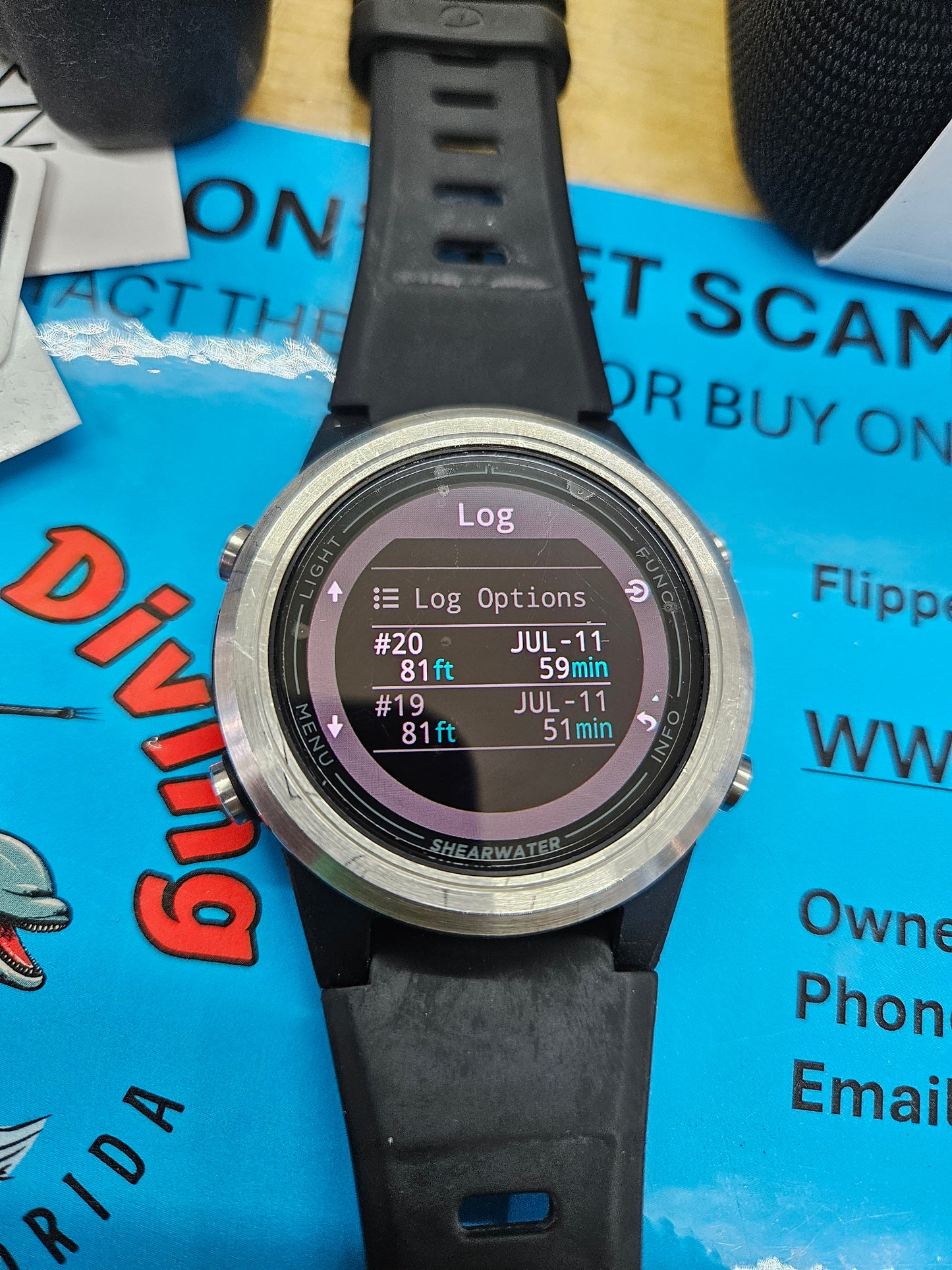 Shearwater Tern Dive Computer (used)