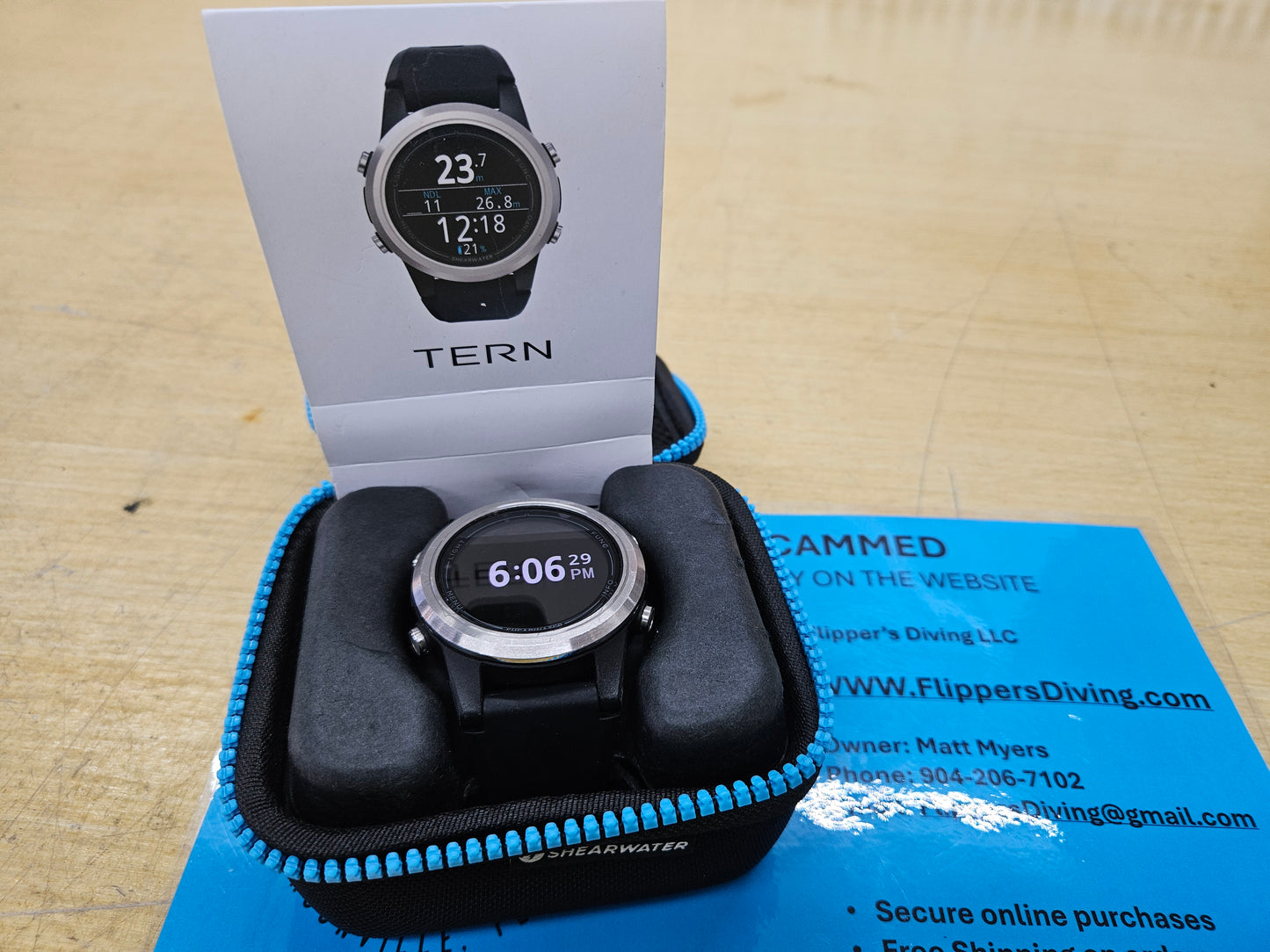 Shearwater Tern Dive Computer (used)