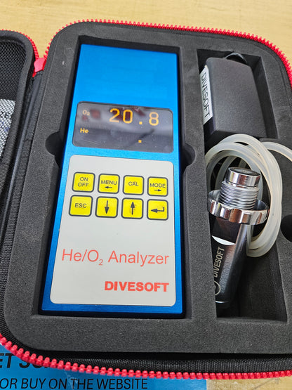 Divesoft Blender Pro Trimix/Nitrox Analyzer