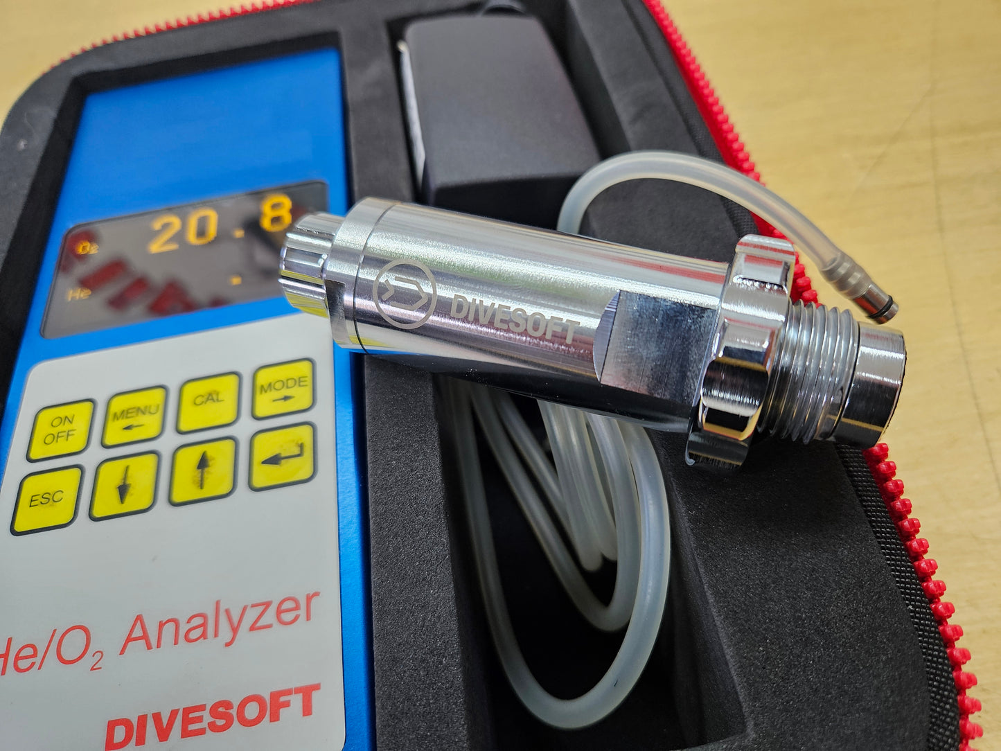 Divesoft Blender Pro Trimix/Nitrox Analyzer