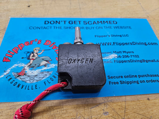 Fathom CCR Oxygen Needle Valve MAV