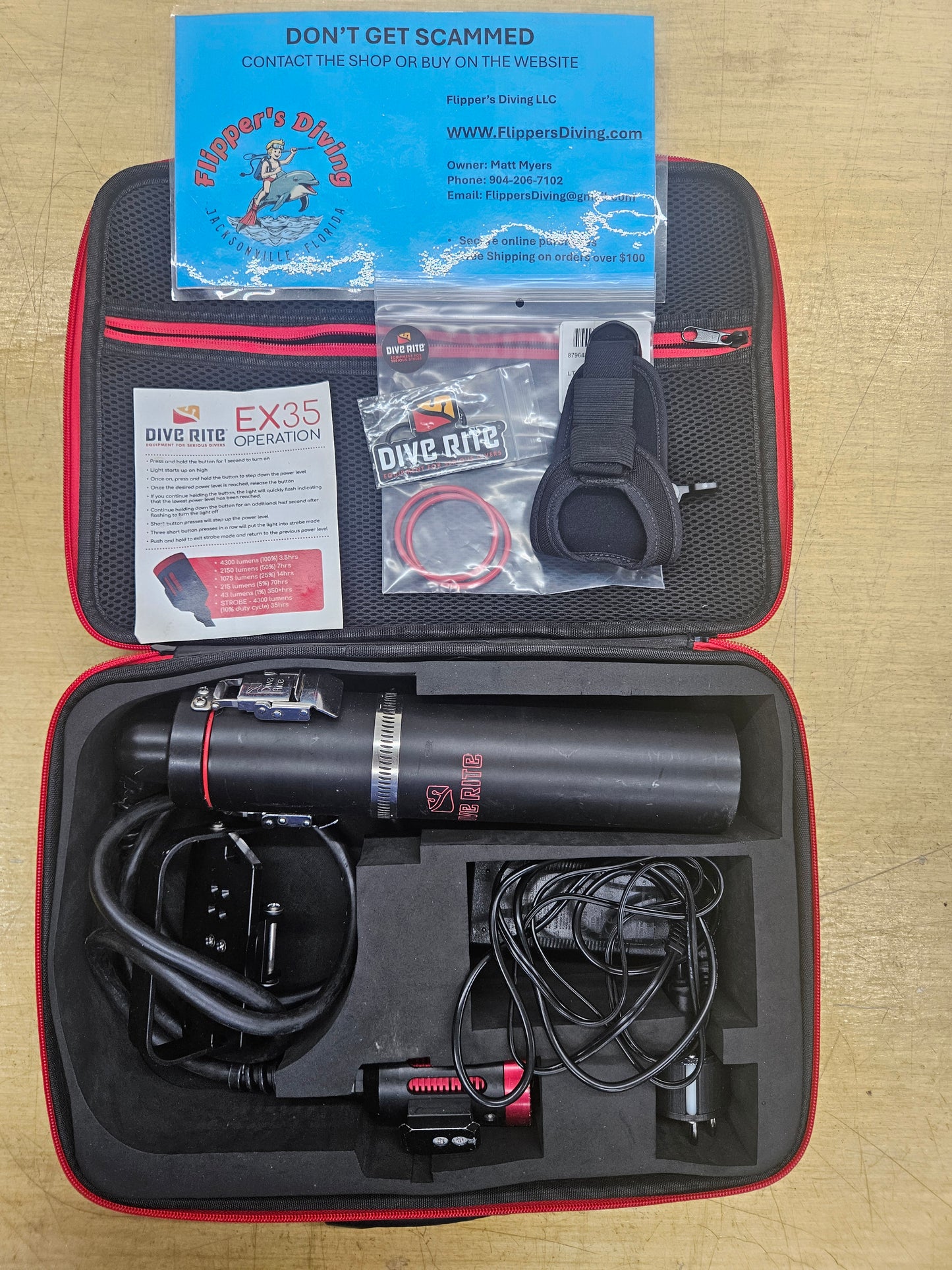 Dive Rite EX35 Canister Light