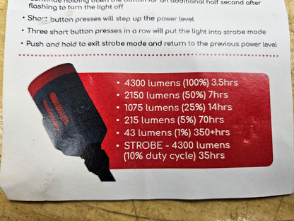 Dive Rite EX35 Canister Light