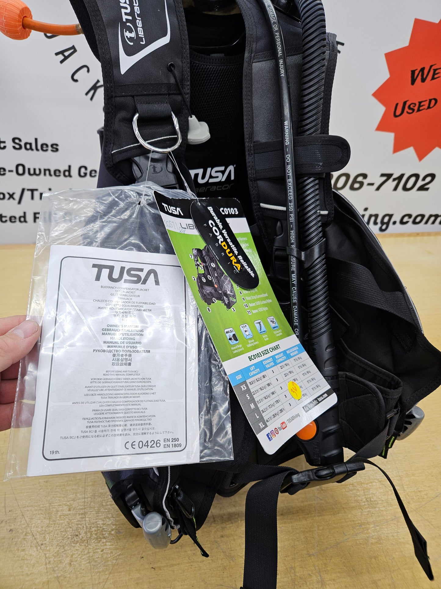 Tusa Liberator BCD (Large) *NEW*
