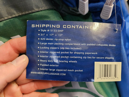 "SHIP IT" Luggage Bag