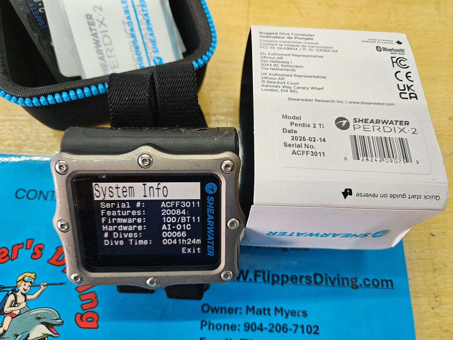 Shearwater Perdix 2 AI (used) (#2)