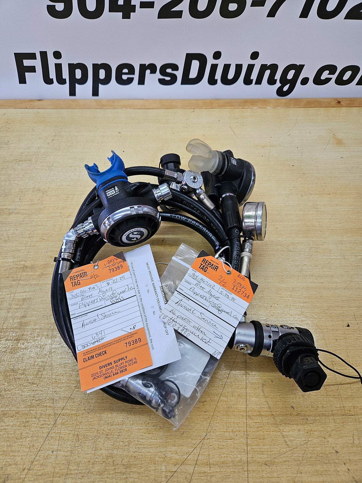 Scubapro MK20/G260 Doubles Regulators