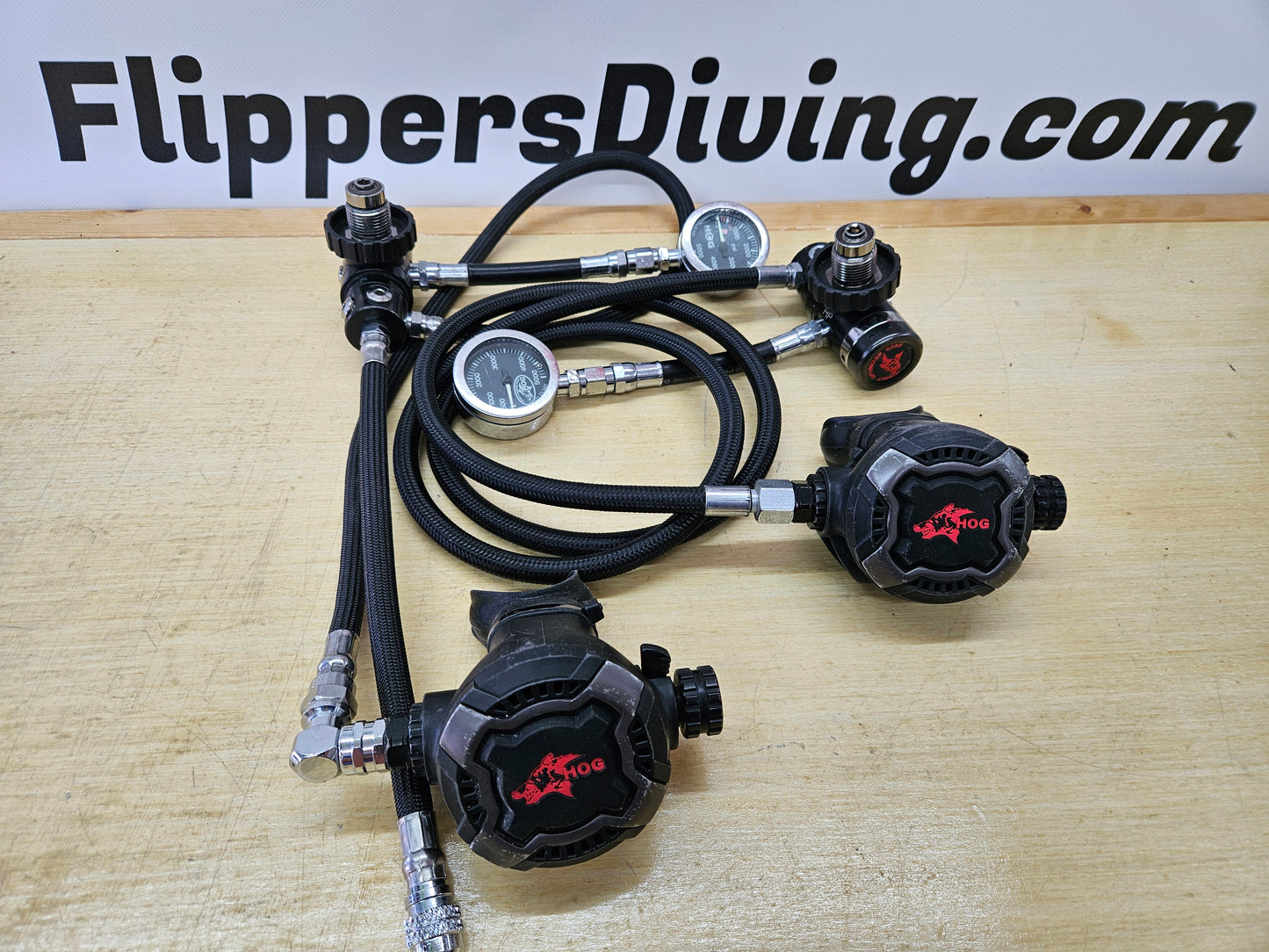 HOG D3/Zenith Sidemount Regulator Set