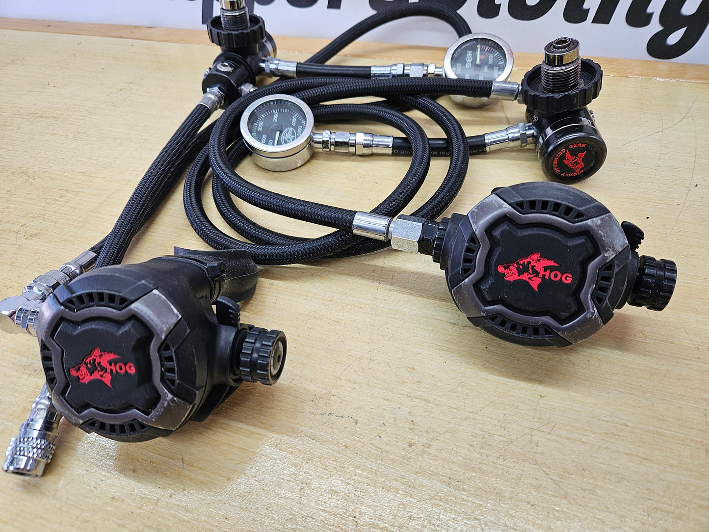 HOG D3/Zenith Sidemount Regulator Set
