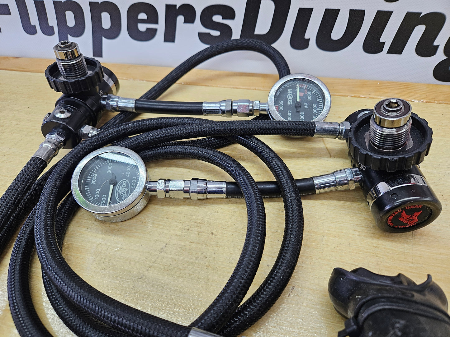 HOG D3/Zenith Sidemount Regulator Set