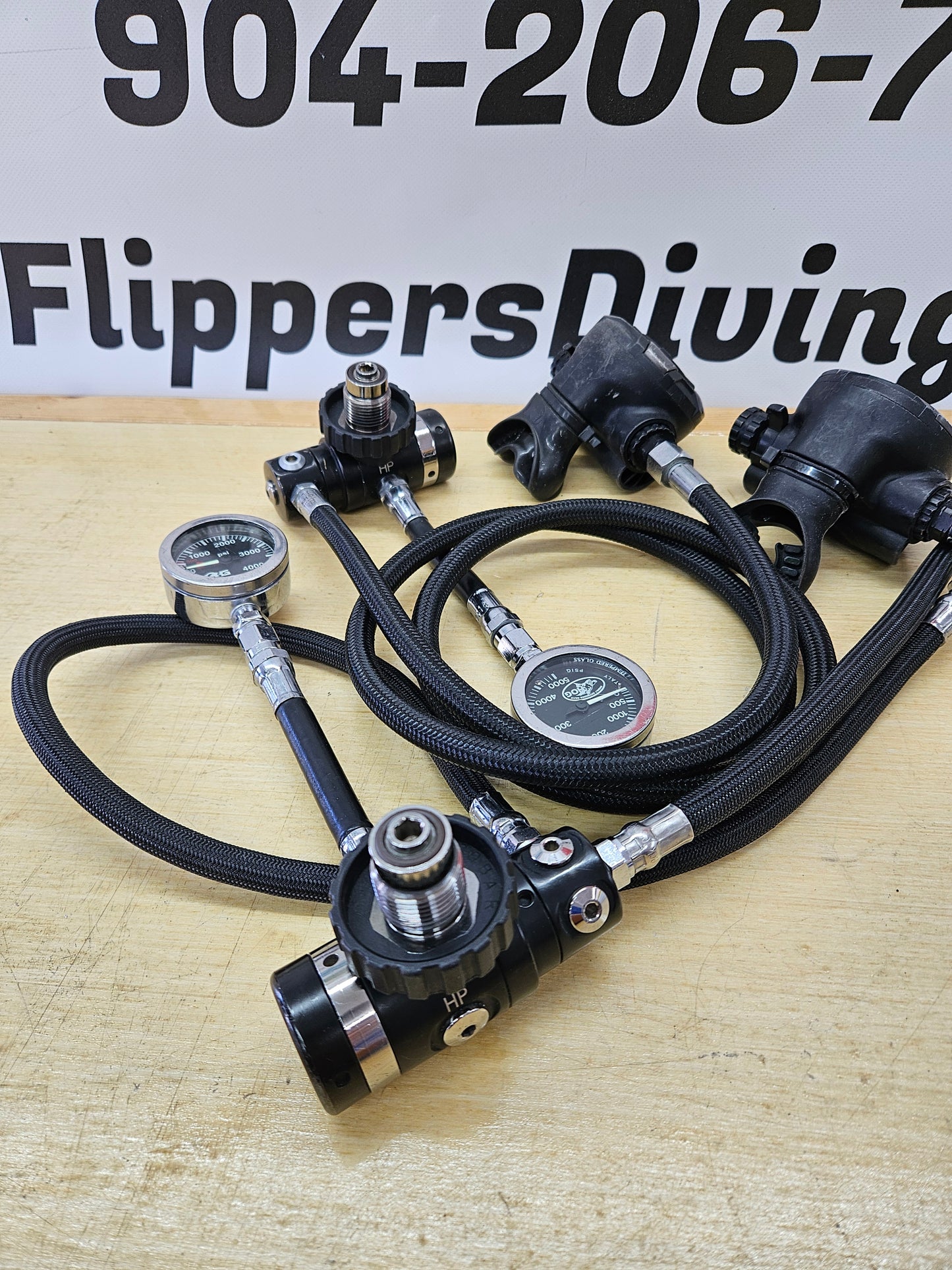 HOG D3/Zenith Sidemount Regulator Set