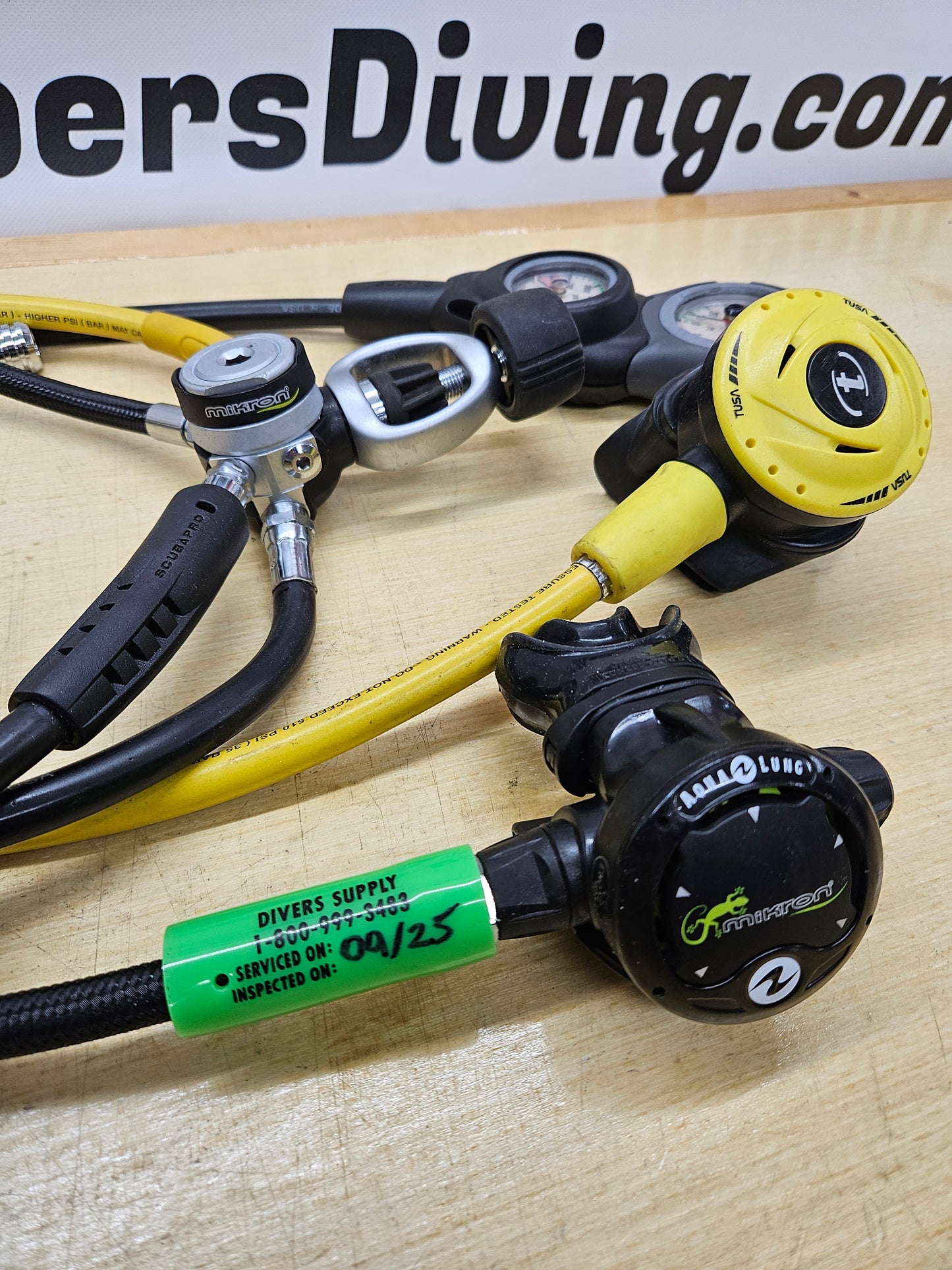 Aqualung Micron Regulator Set *JUST SERVICED*