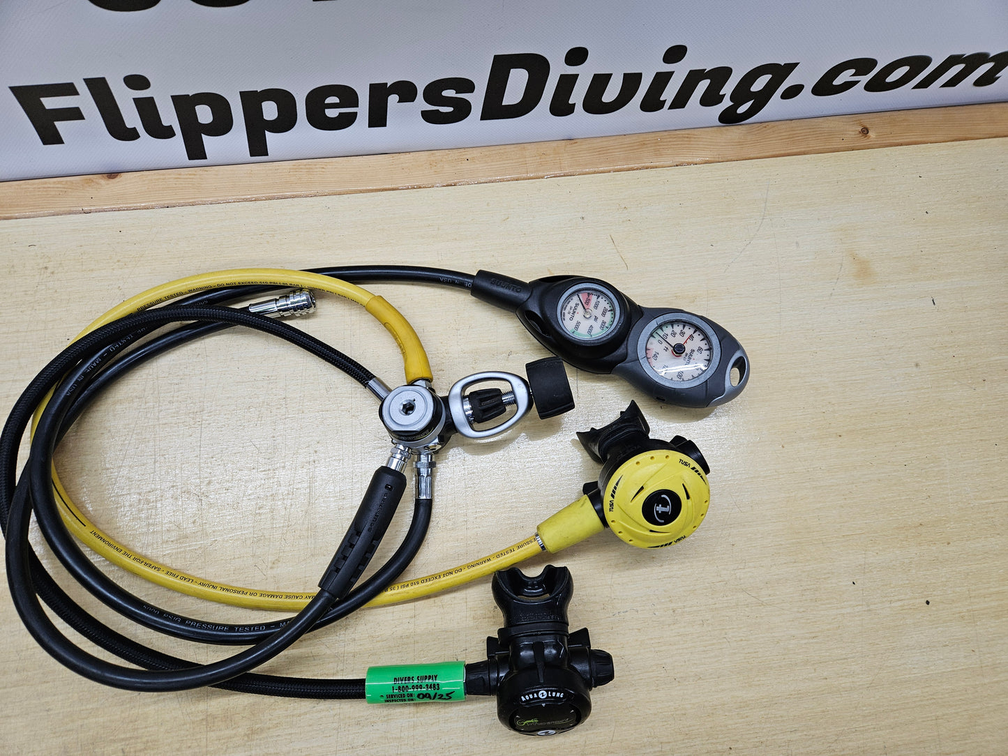 Aqualung Micron Regulator Set *JUST SERVICED*