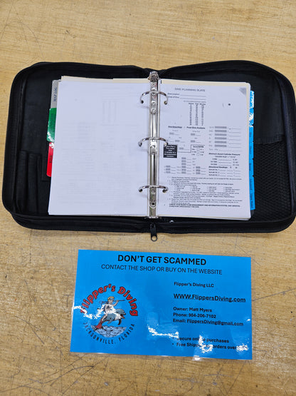 NAUI Log Book