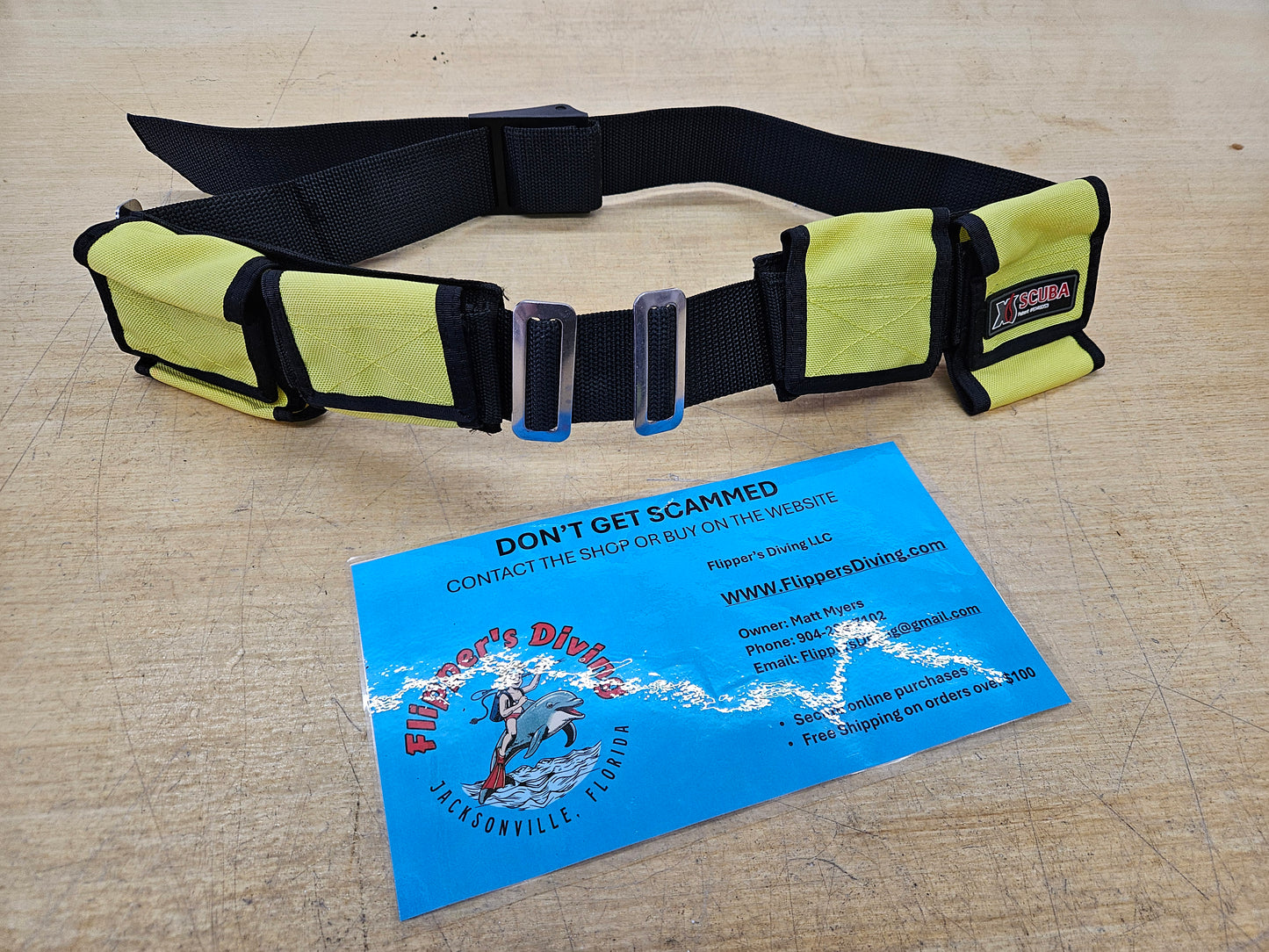 XS Scuba Pocketed Weight Belt (LARGE)
