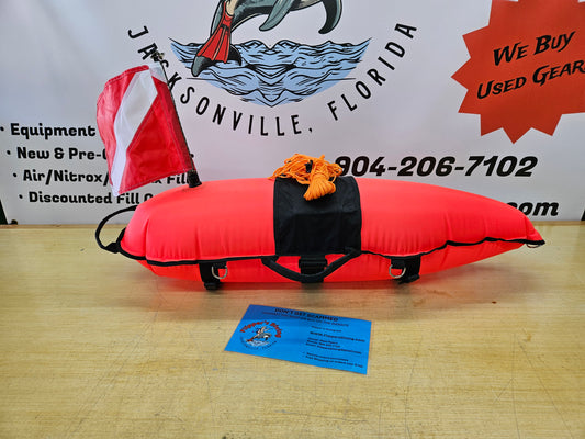 Diver's Torpedo Flag and Float