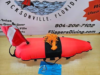 Diver's Torpedo Flag and Float