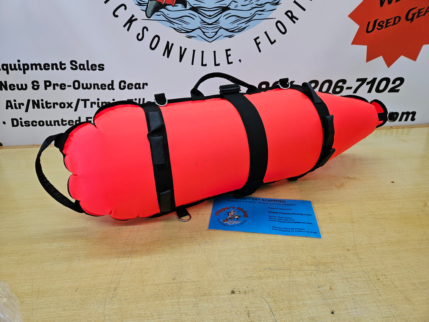 Diver's Torpedo Flag and Float