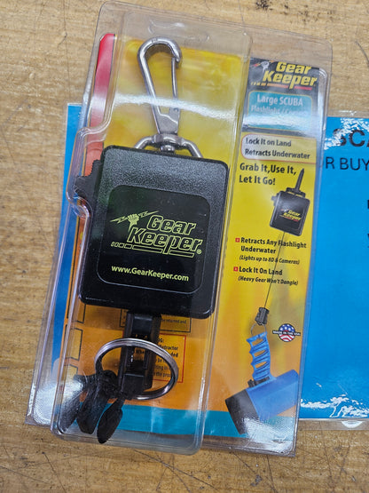 "Gear Keeper" Equipment Retractor