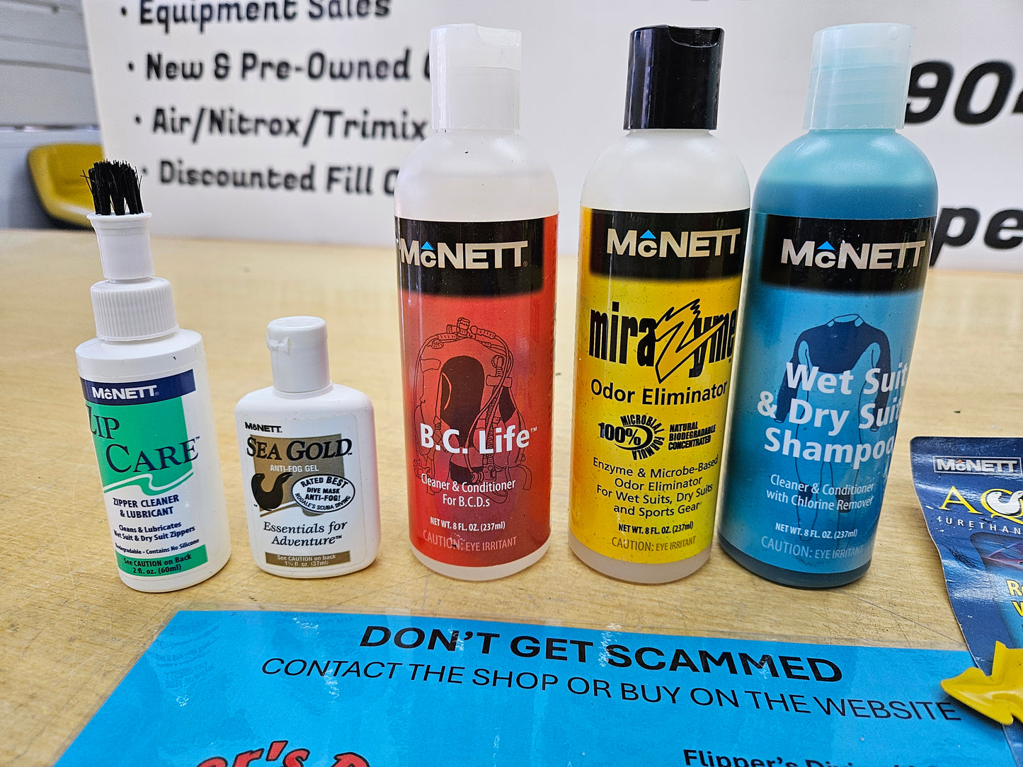 McNett Scuba Care Products Kit