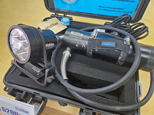 Big Blue TL5200 Sidemount Canister Light
