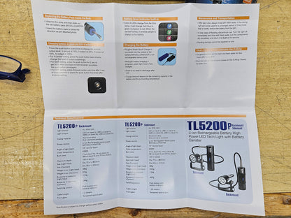 Big Blue TL5200 Sidemount Canister Light