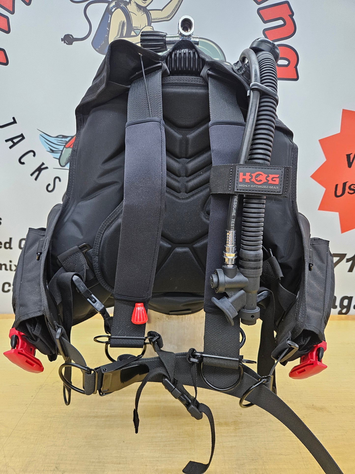 Hog Pro Quick Release Flex Hybrid BCD (used)
