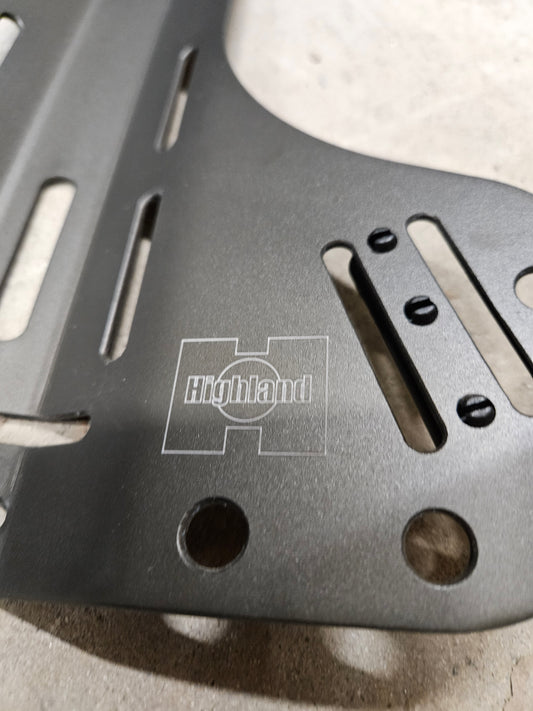 Highland Travel Aluminum Backplate (used)