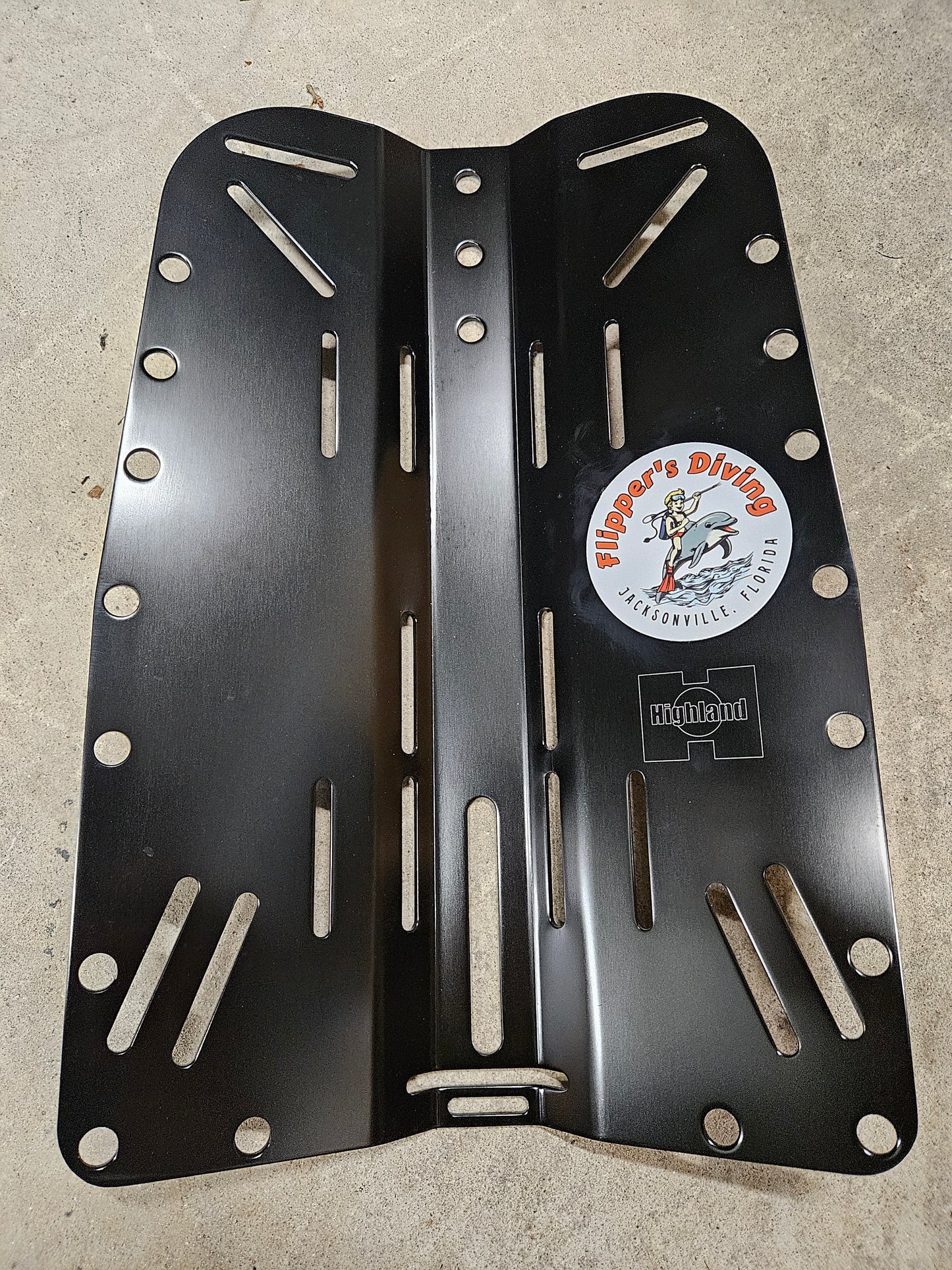 Highland Aluminum Backplate (used)