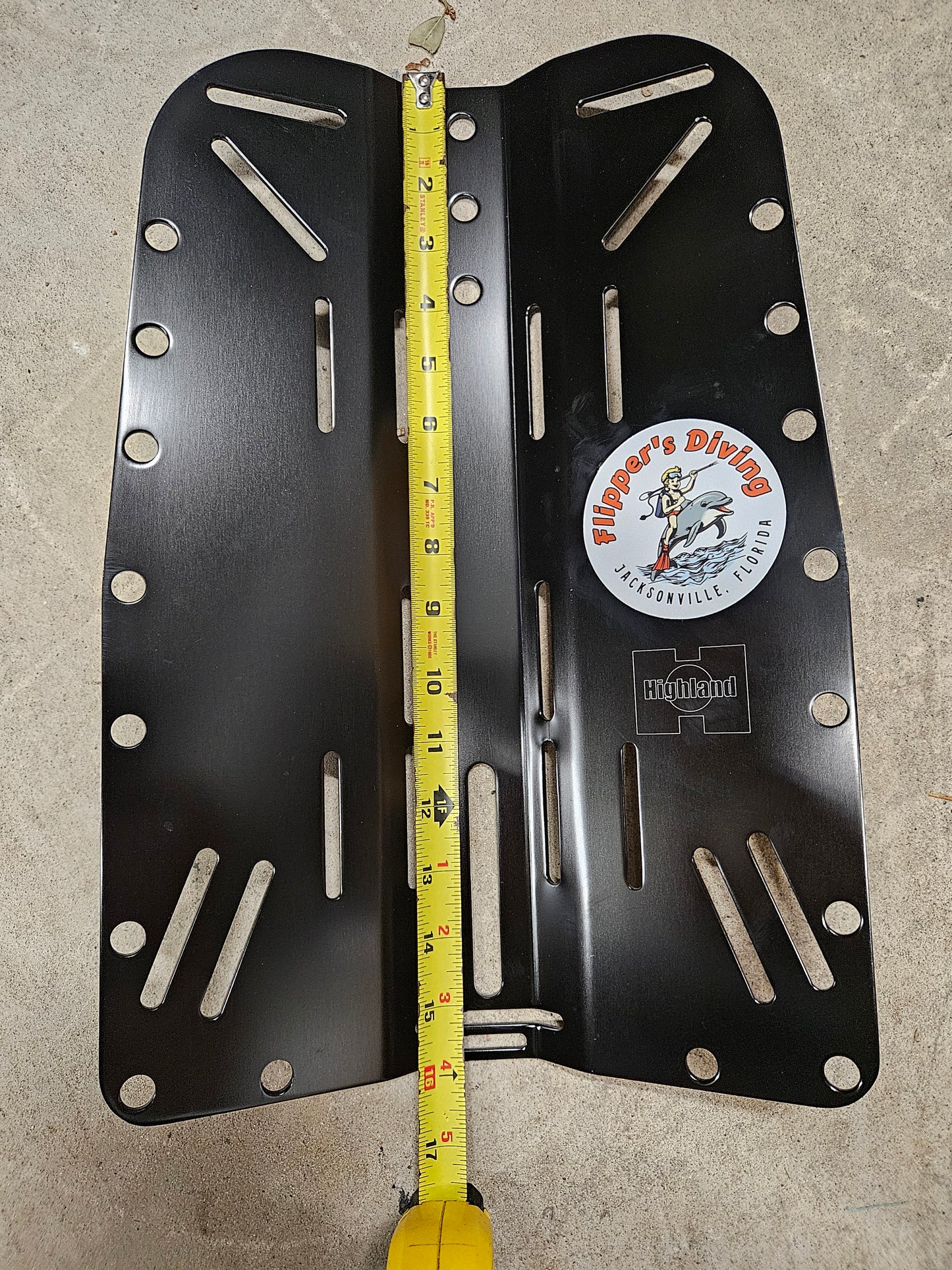 Highland Aluminum Backplate (used)