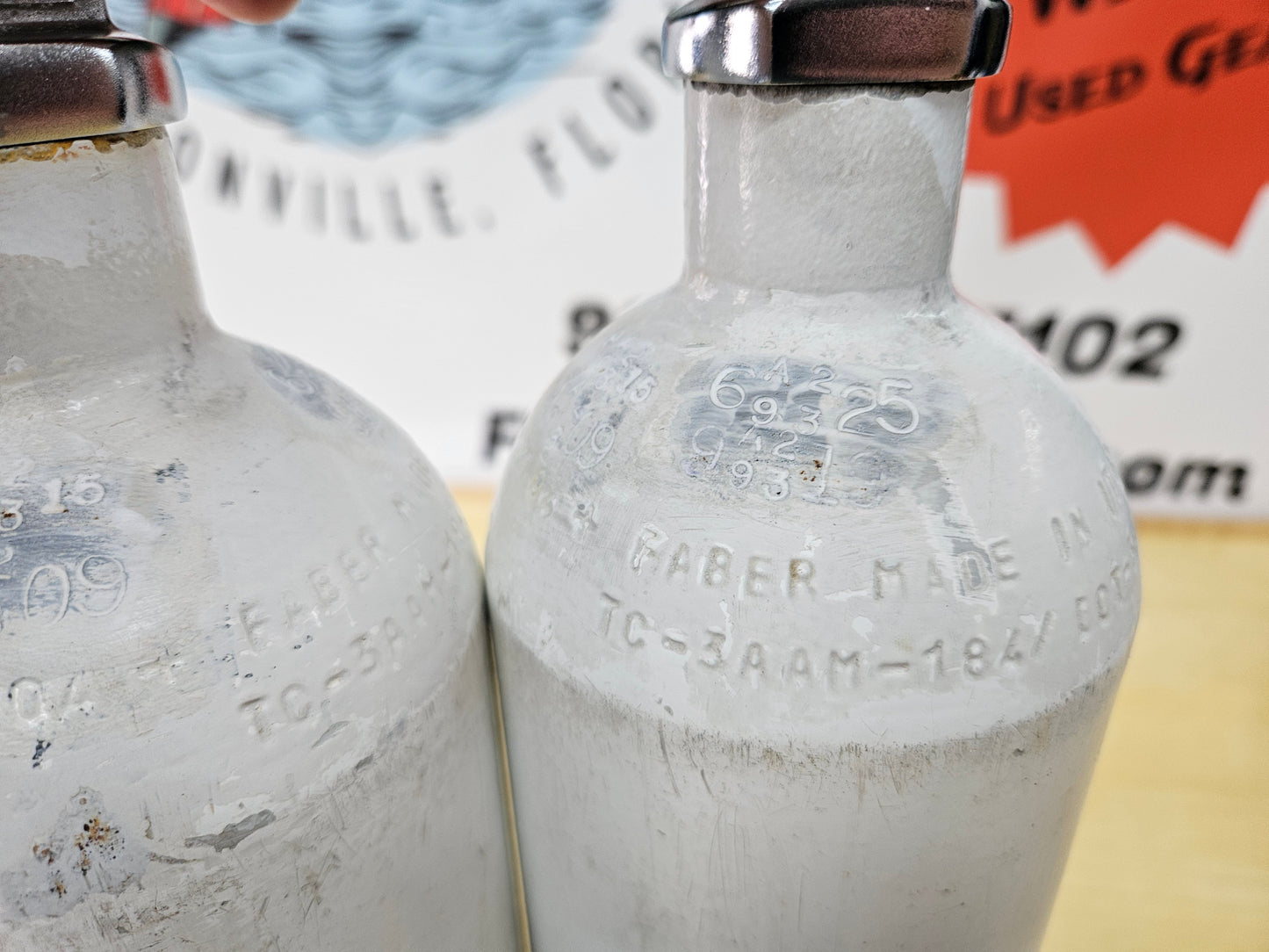 Faber 3 Liter CCR Cylinders