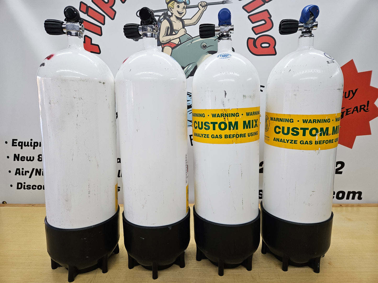 Faber Steel LP108 Cylinders