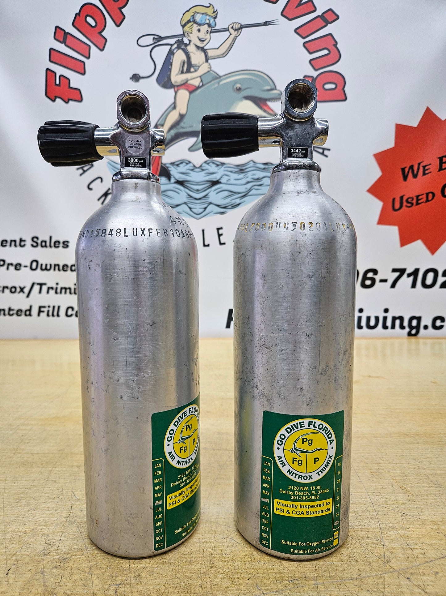 AL13 Scuba Cylinders