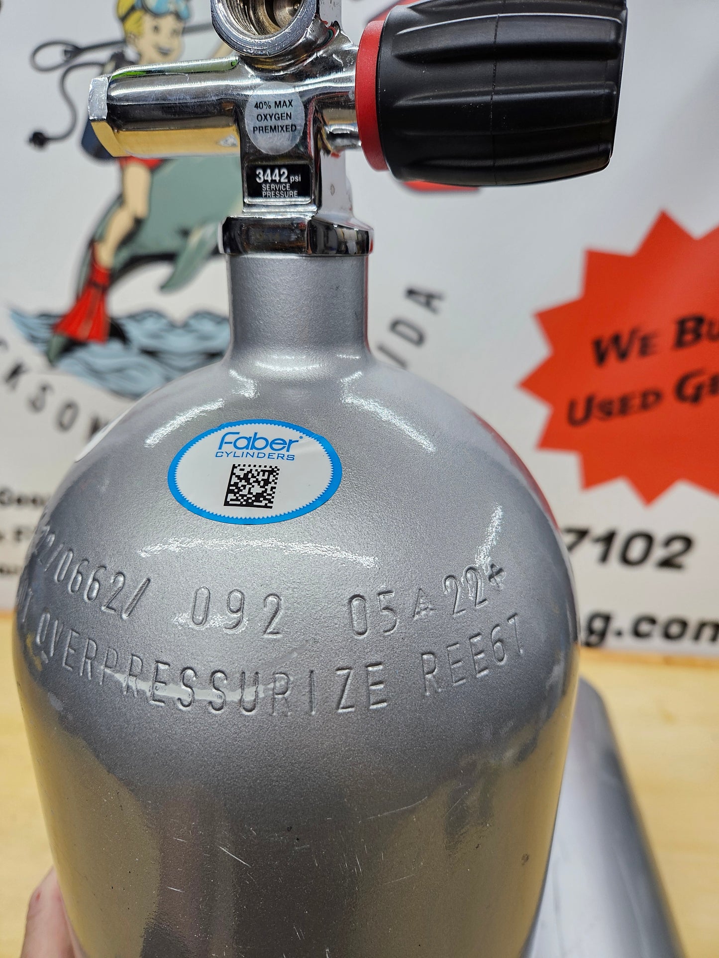 Faber LP85 Steel Cylinders (PAIR)