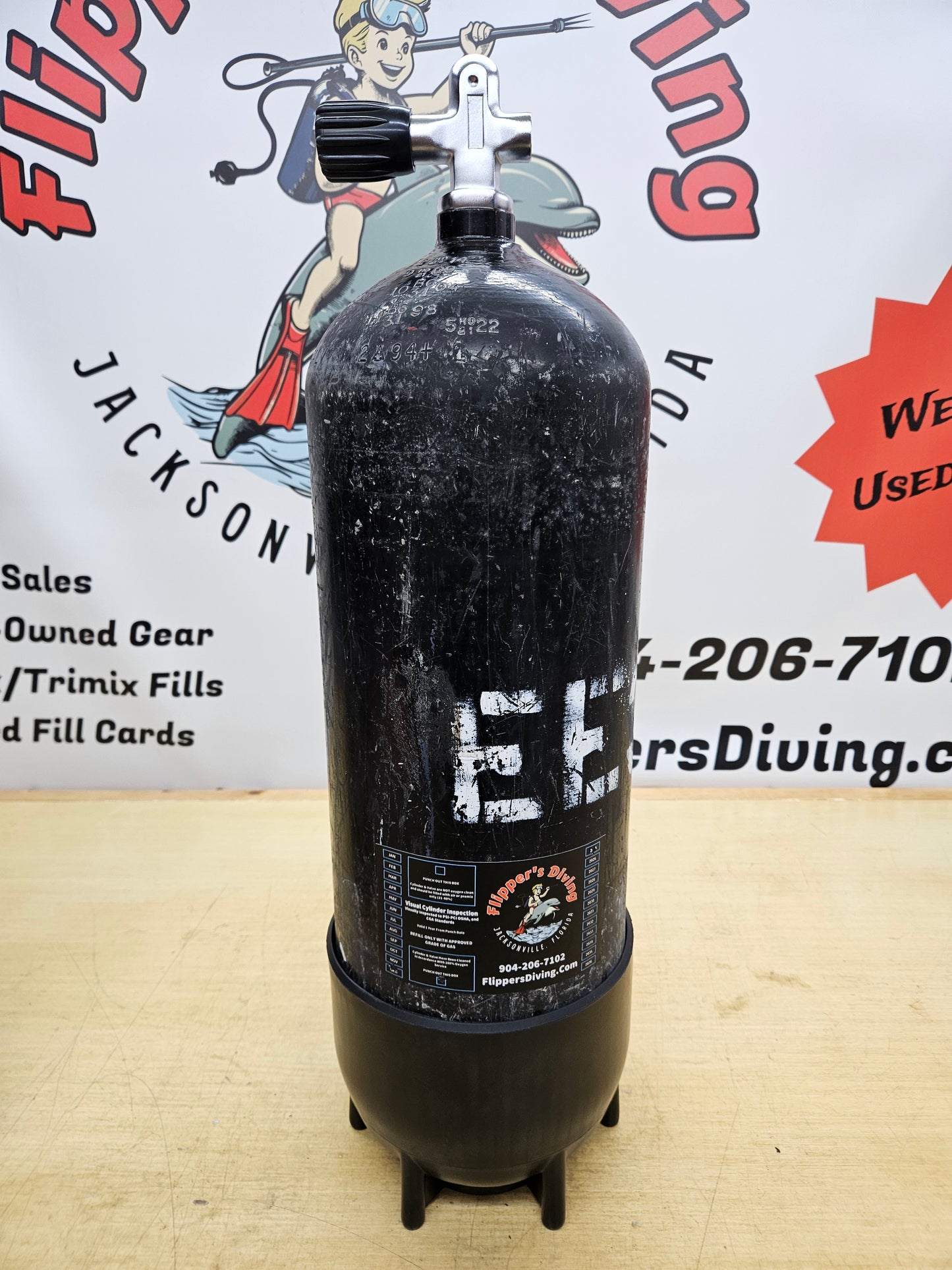 LP95 Steel Cylinders (pair)