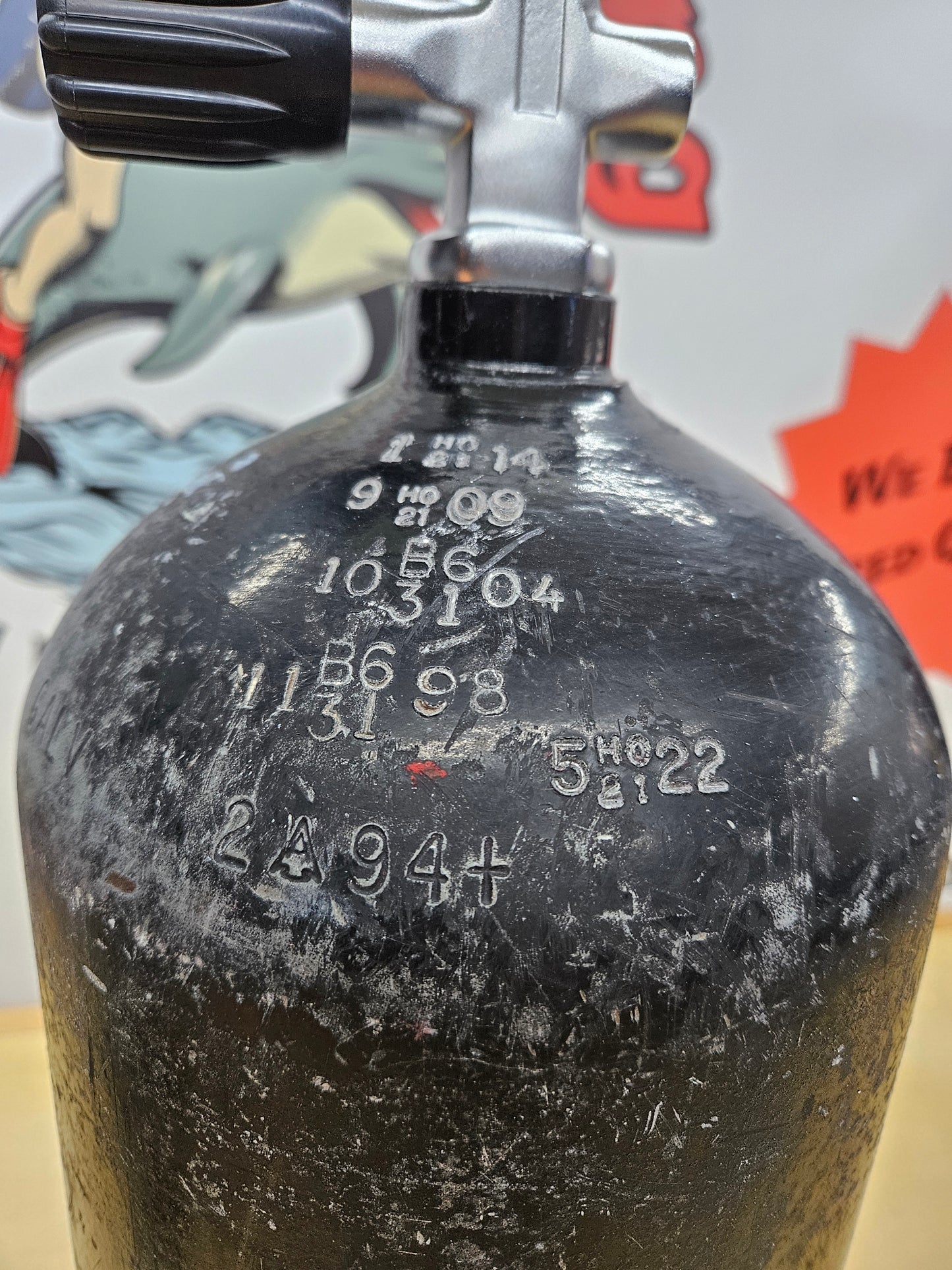 LP95 Steel Cylinders (pair)