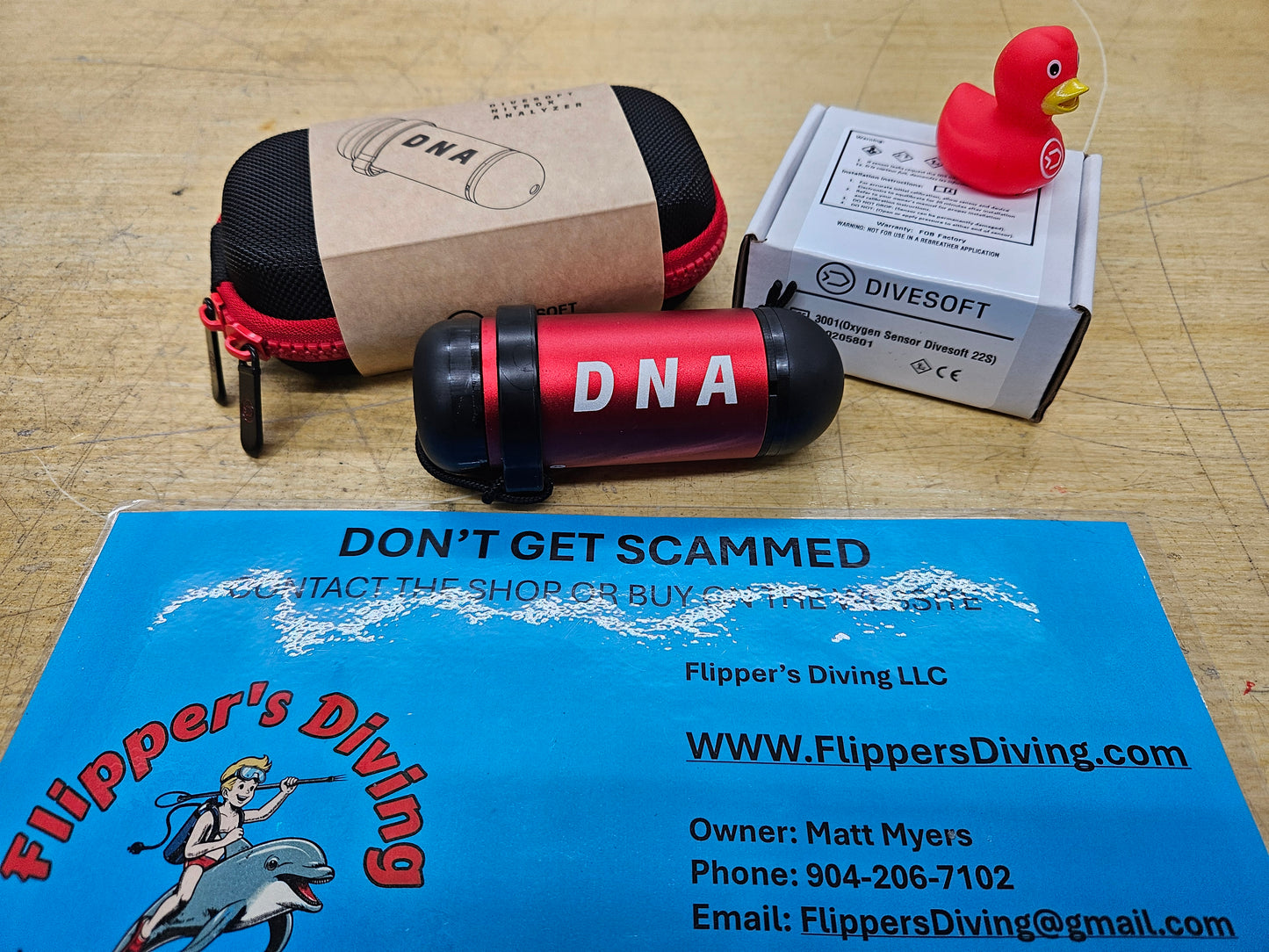 Divesoft DNA Nitrox Analyzer (WITH CELL!)