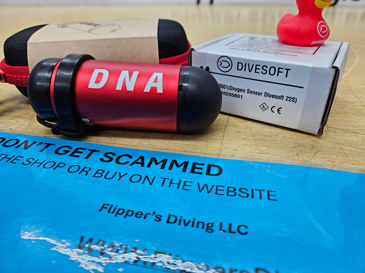 Divesoft DNA Nitrox Analyzer (WITH CELL!)