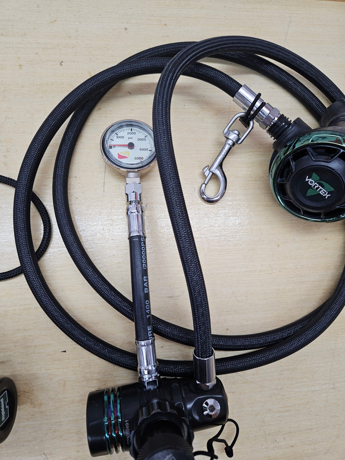 Highland Vortex Sidemount Regulator Set