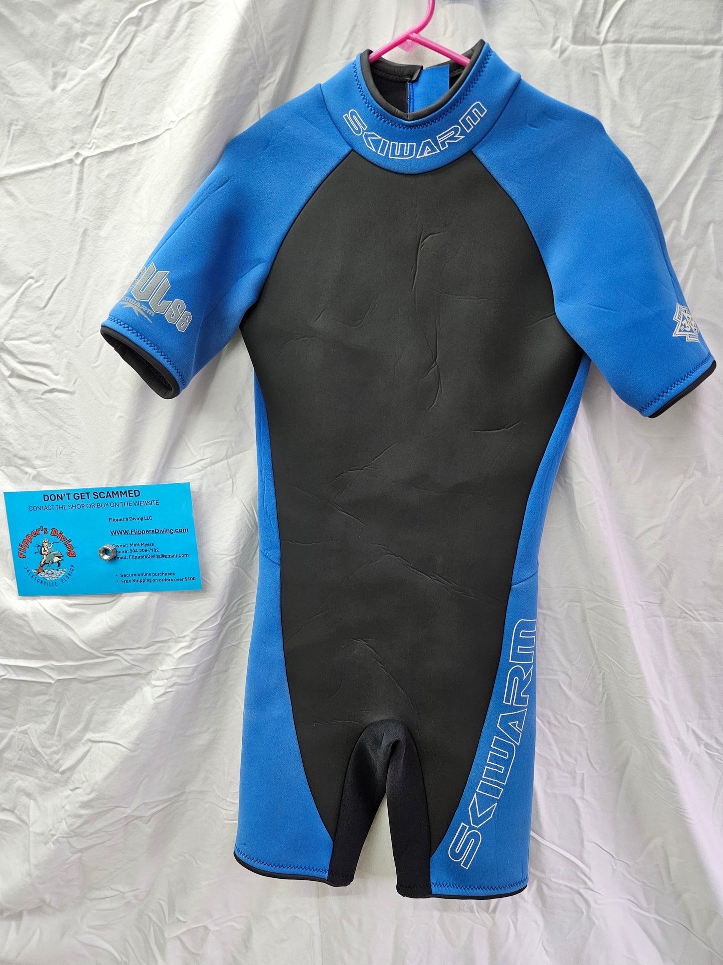 Ski Warm Shorty Wetsuit (LARGE)