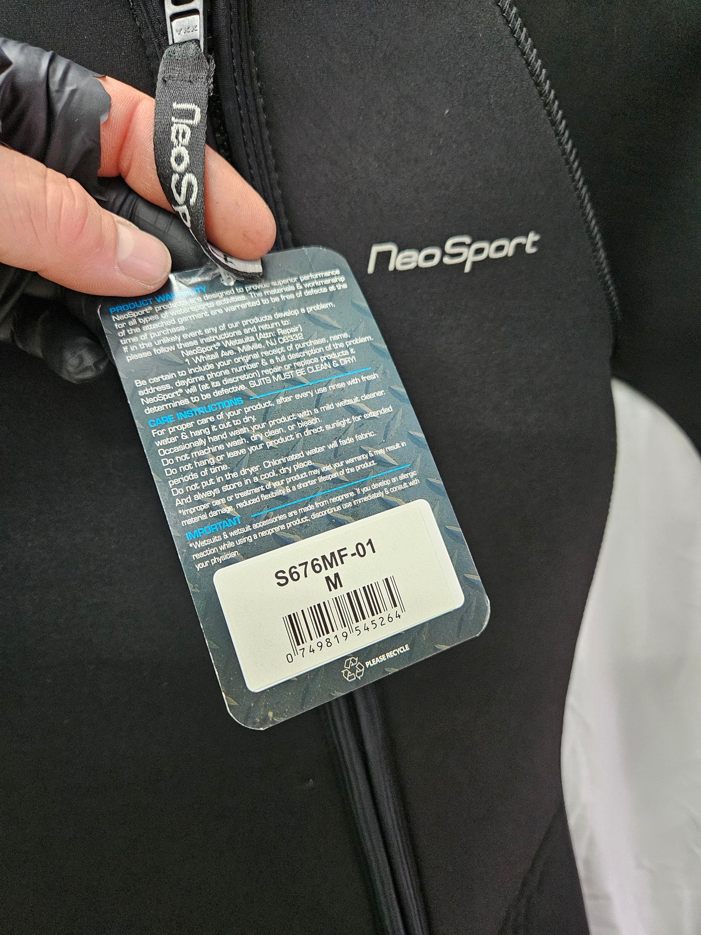 Neosport 7mm Top (NOS!) Medium