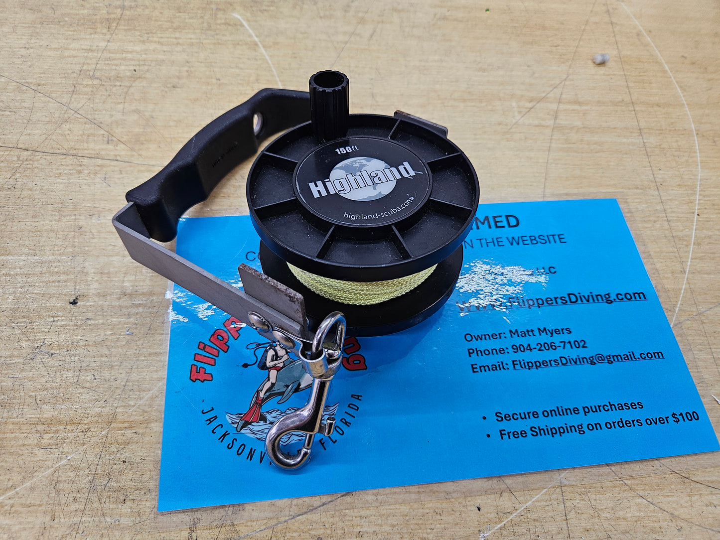 Highland 150ft Cave/Wreck Reel