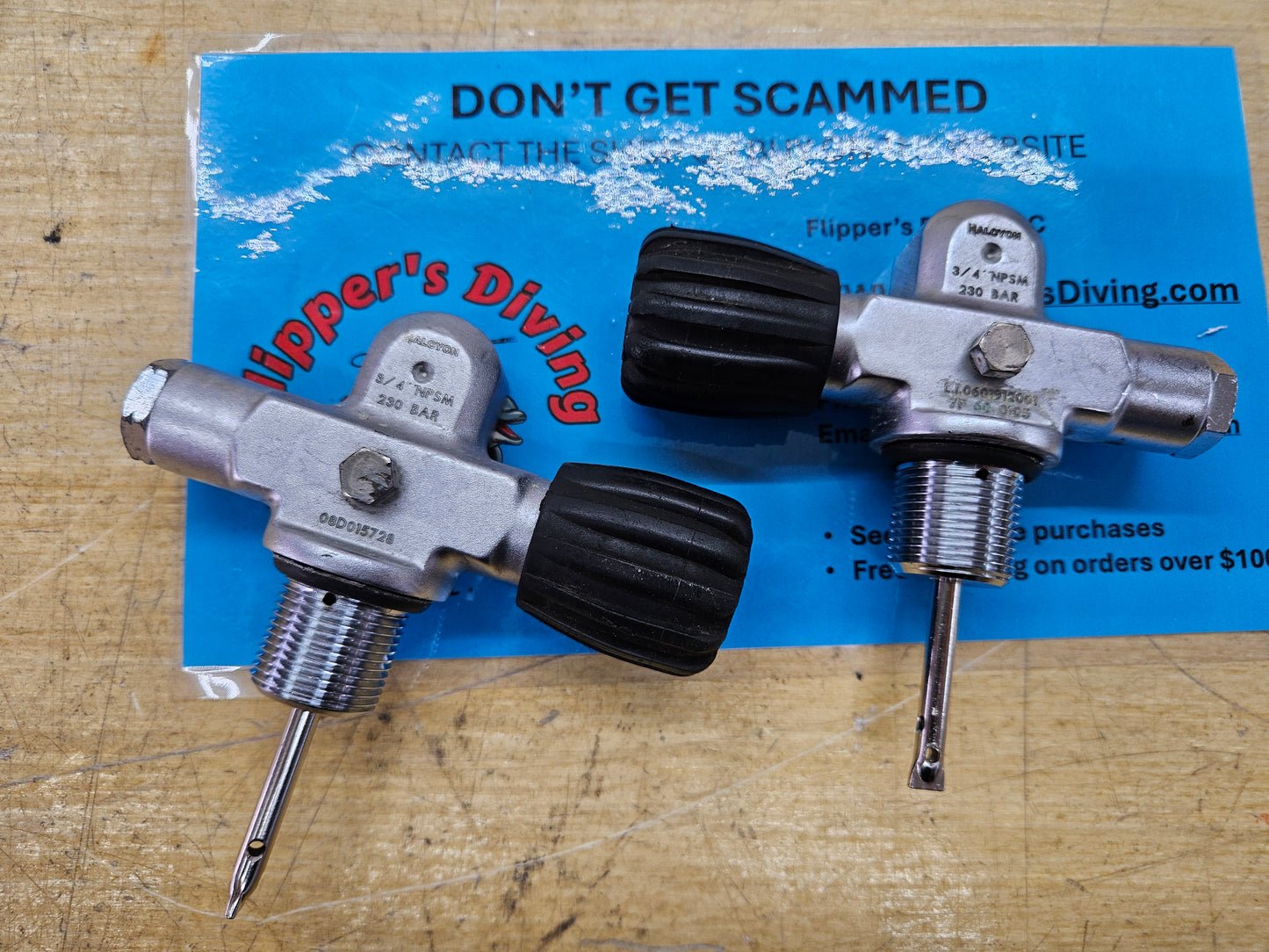 Halcyon Modular Mirrored Valves (Pair)