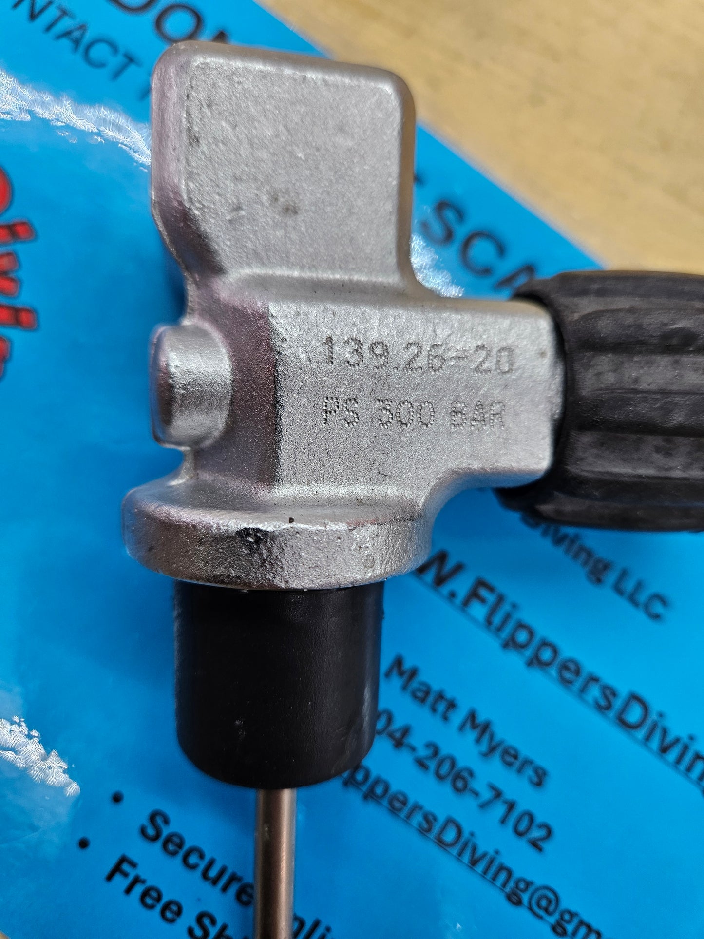 M25 Thread Cylinder Valve (DANGER - READ DESC.)