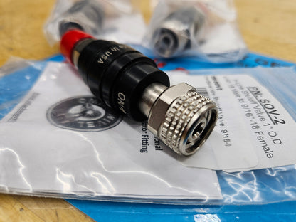 Omni Swivel inline LP gas shut off