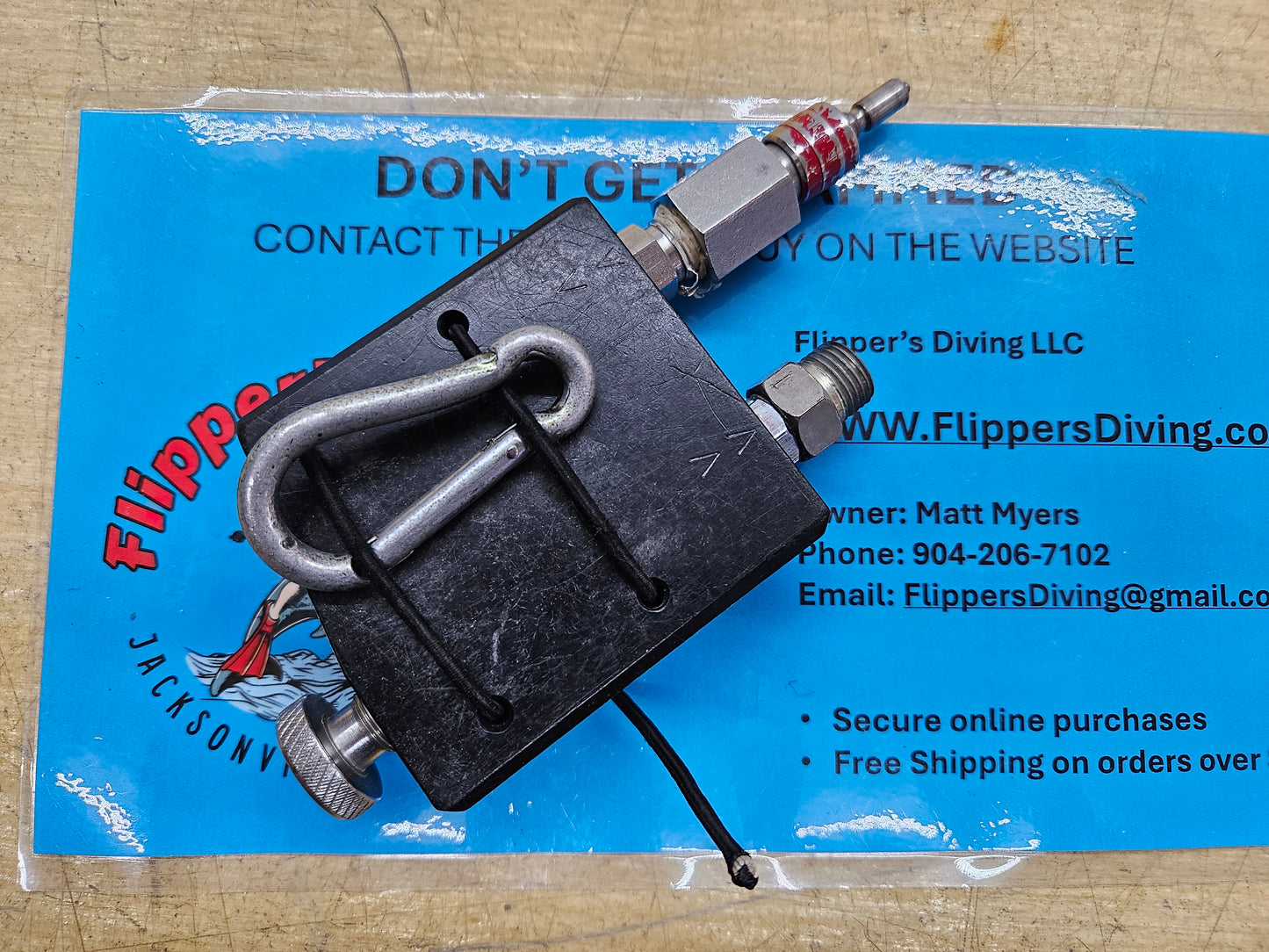 CCR Oxygen Needle Valve